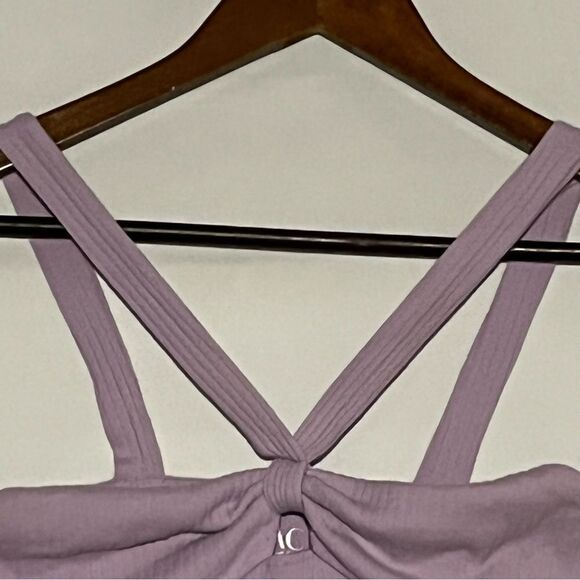 Women's Pacsun PAC Cares Purple Crop Top - Picture 3 of 7